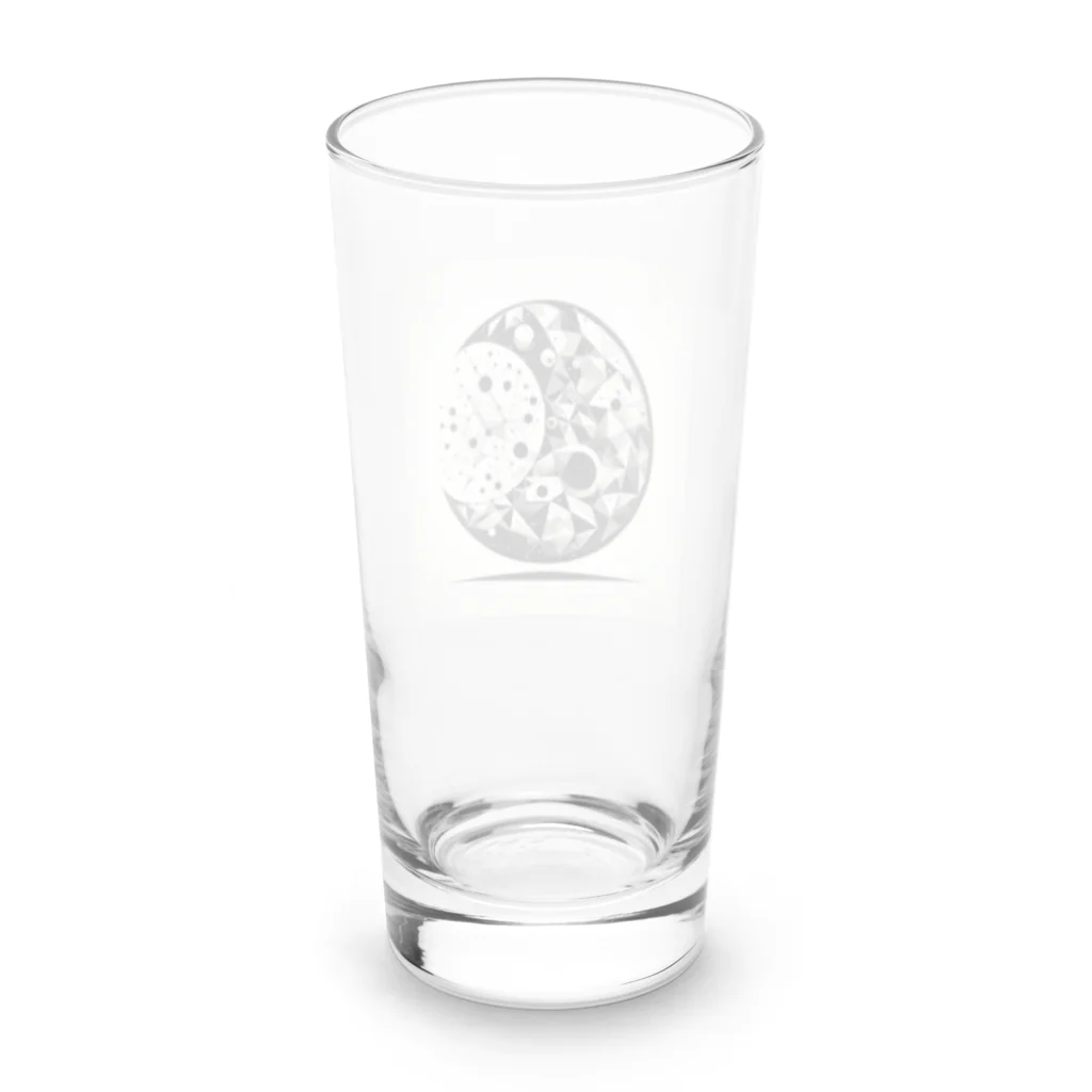 BochiBoochi-walkerのジオメトリーA9 Long Sized Water Glass :back