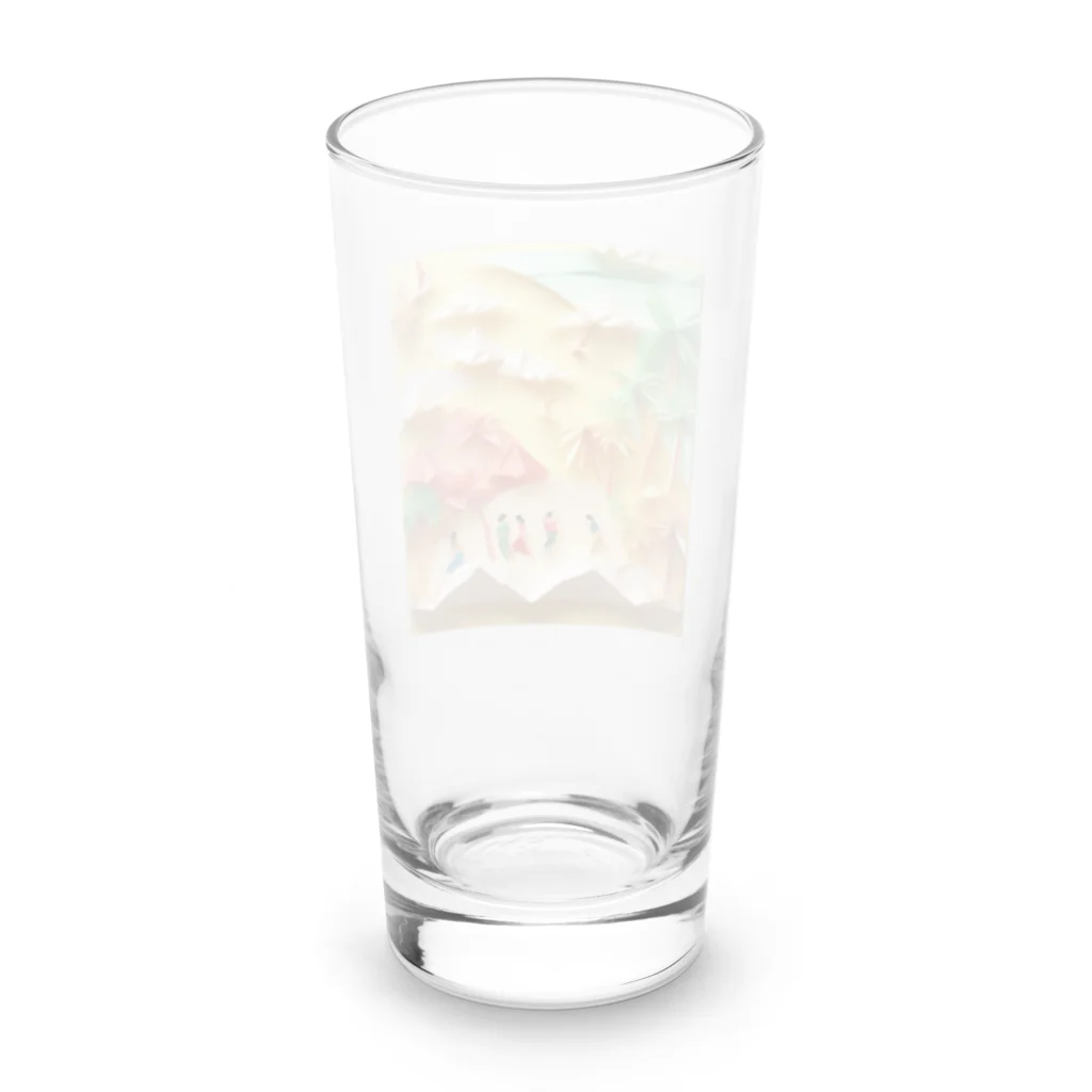 クロスクリエイティブの沖縄夏の思い出 Long Sized Water Glass :back