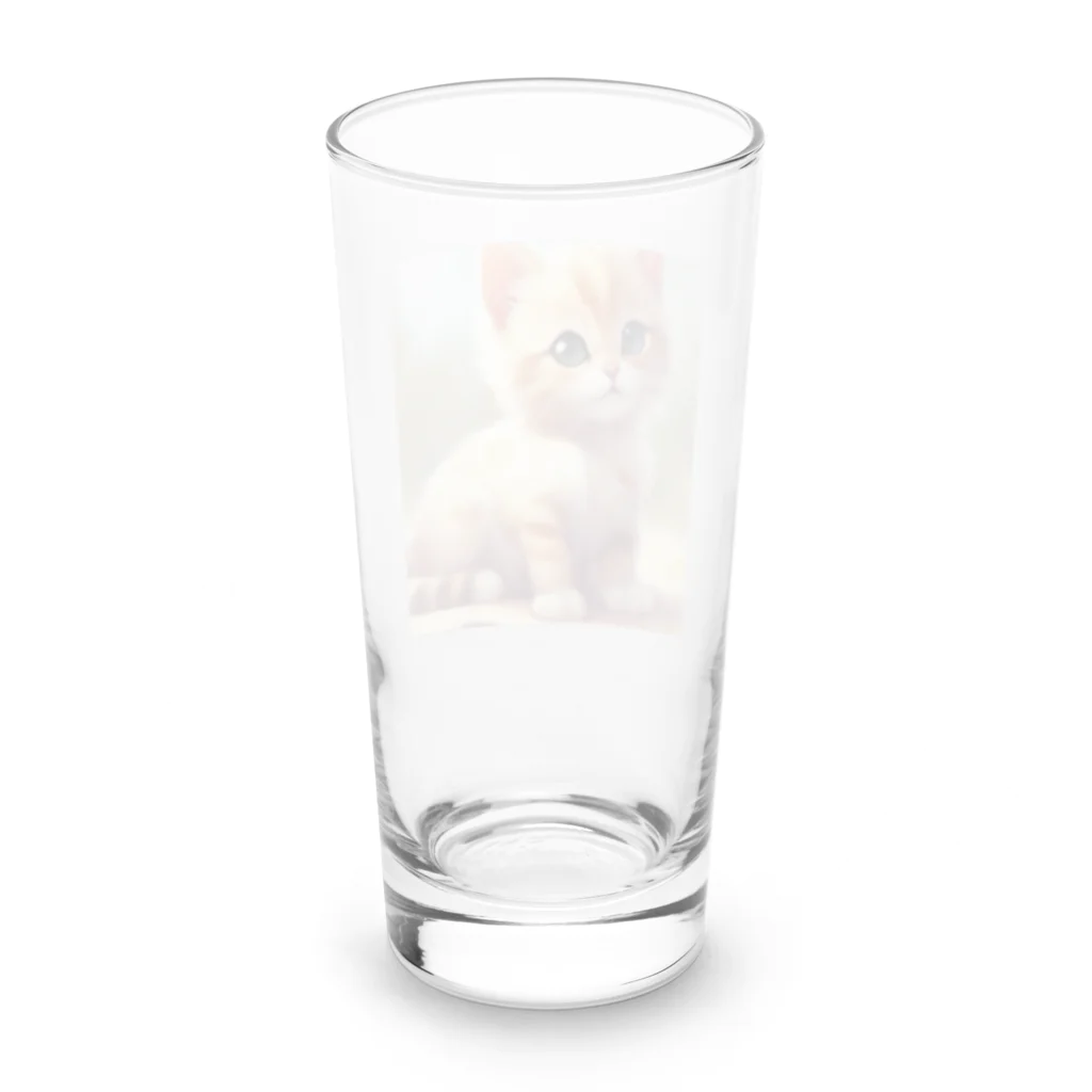 AmateurMerchantの猫ちゃん Long Sized Water Glass :back