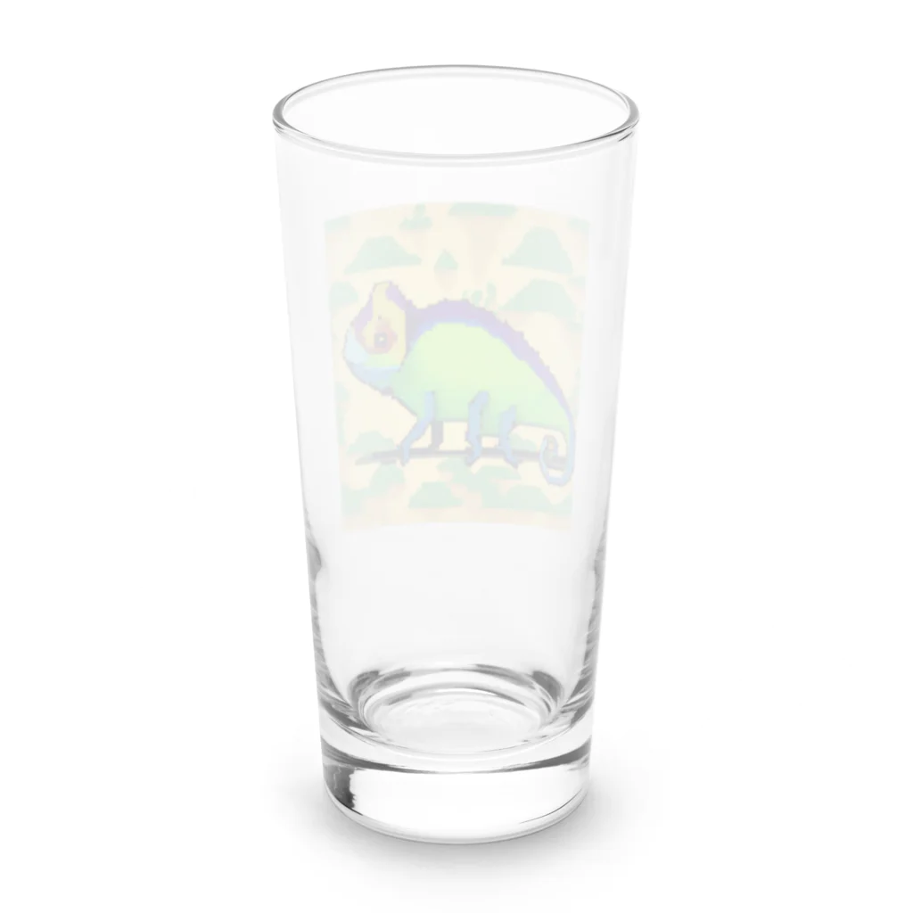 MICK_Aのカメレオンカメレオン Long Sized Water Glass :back