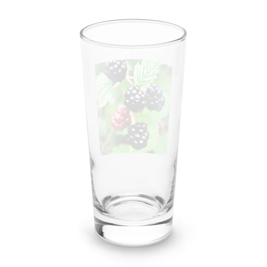 xwd28のあい　らぶ　ブラックベリー Long Sized Water Glass :back