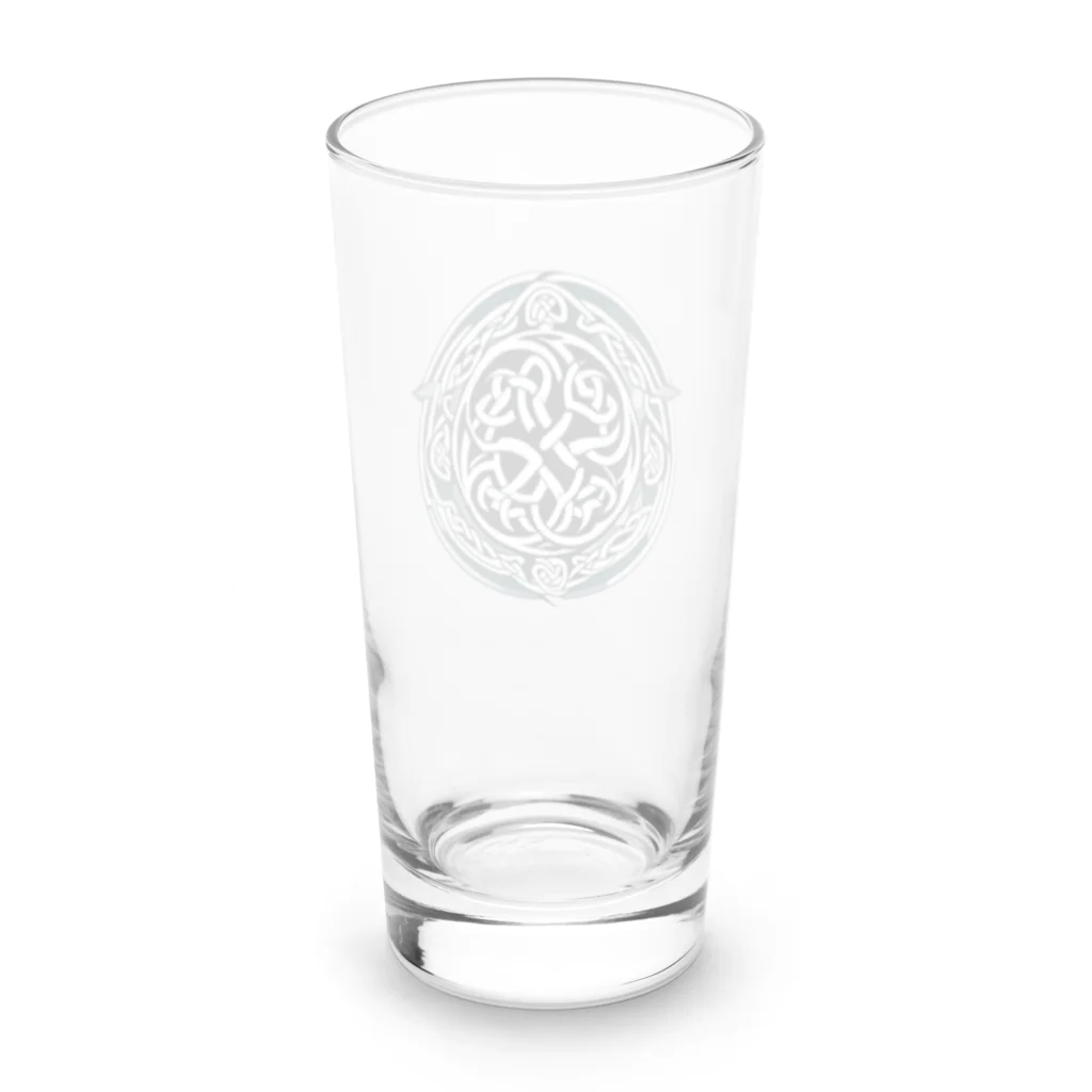 きゅりあすの発掘されたケルトの紋章 Long Sized Water Glass :back