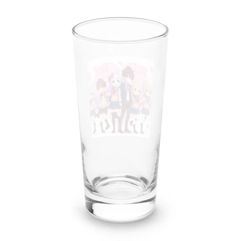 SKY&Dの萌え萌え Long Sized Water Glass :back