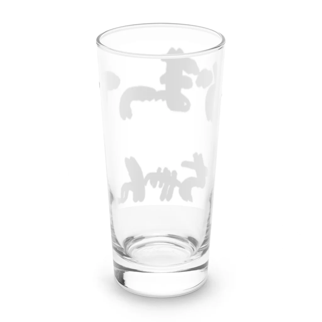 愛美のママのかまってちゃん Long Sized Water Glass :back