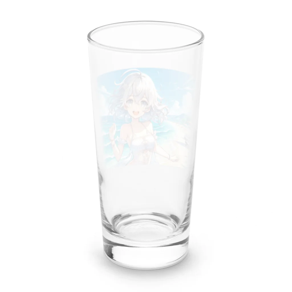 KULULU Canvasの夏の日差し Long Sized Water Glass :back