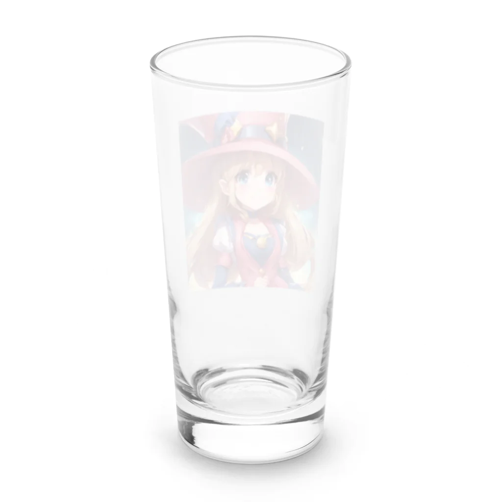 魔法使いギルドの魔法使いギルド　少女 Long Sized Water Glass :back