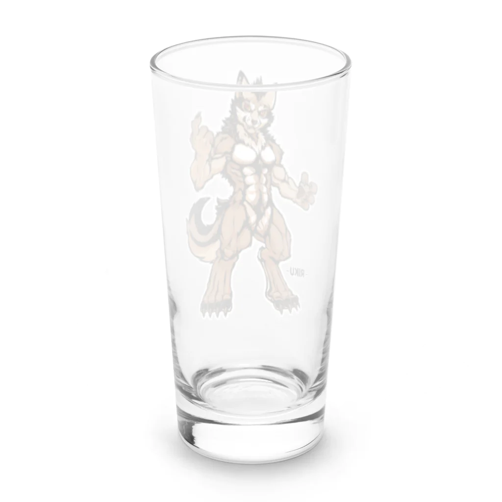 TIGER WINGS webの陸くんver.2 Long Sized Water Glass :back