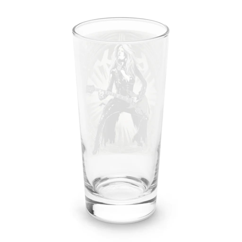 Death Metal Girls Collection ＝DMGC＝のdeath metal girl ＝gui.Jess＝ Long Sized Water Glass :back