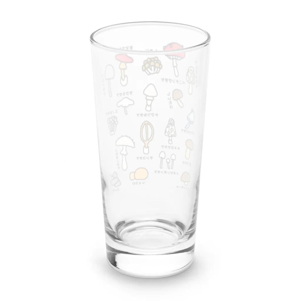 Naoのきのこ図鑑 Long Sized Water Glass :back