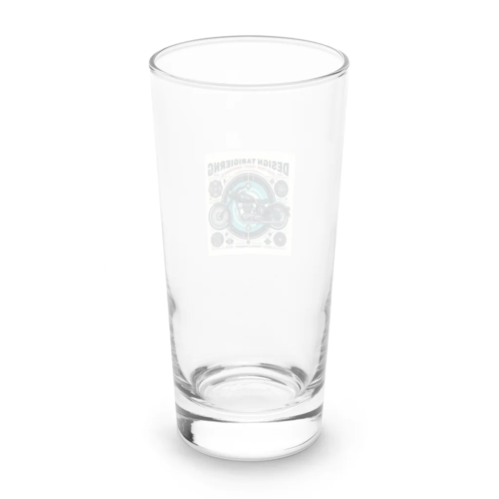 ライダーズのバイク愛好家 Long Sized Water Glass :back