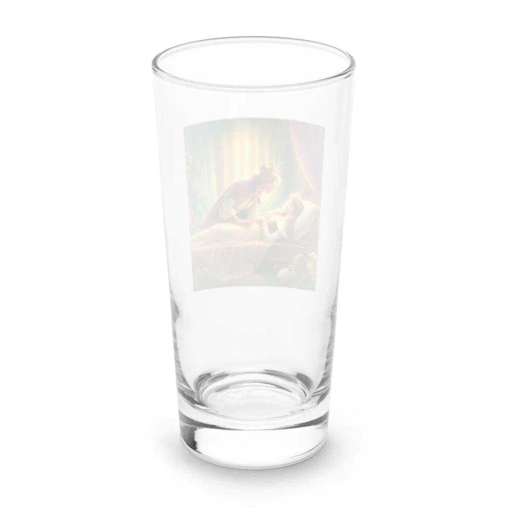 ポロムのおみせのオーロラ姫の目覚め Long Sized Water Glass :back