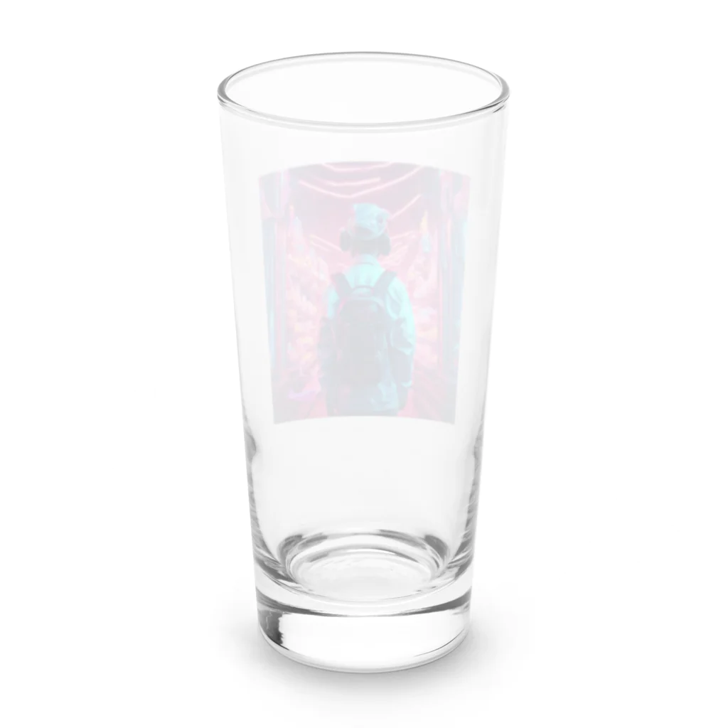 Cyberpunker311のネオトイショップ Long Sized Water Glass :back