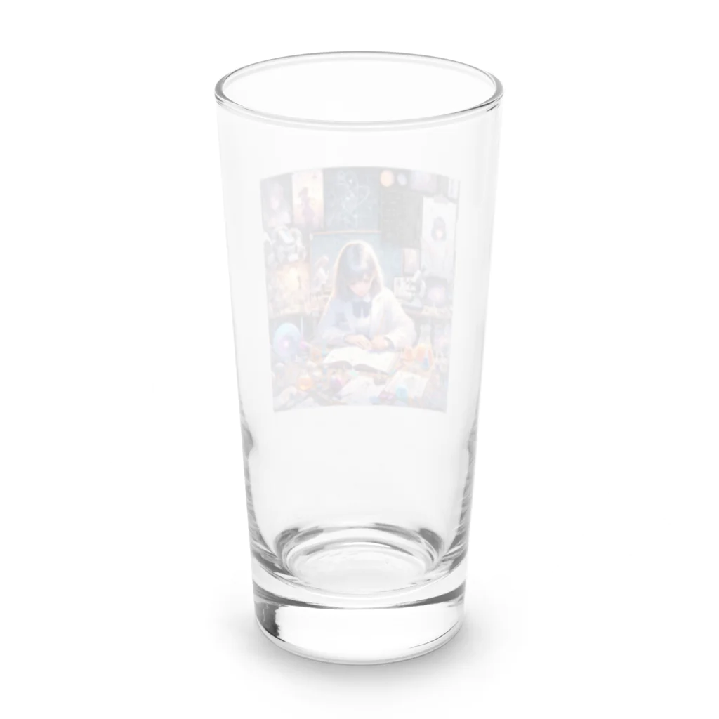 yumeの美しい研究者 Long Sized Water Glass :back