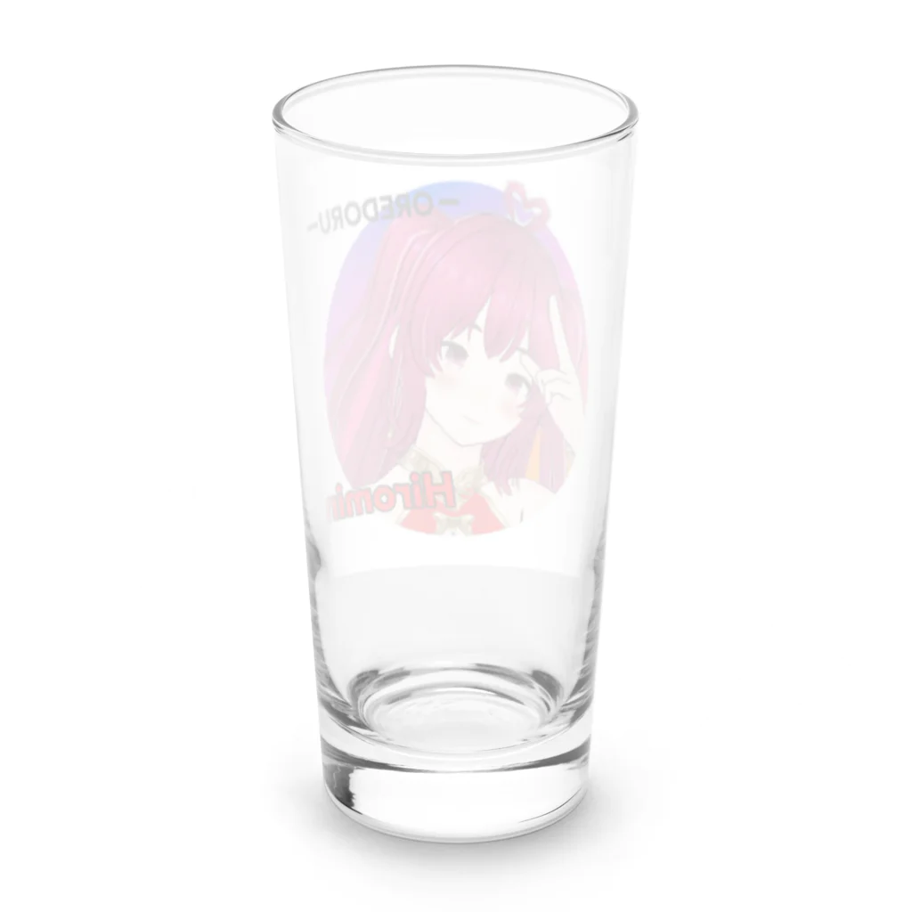 CASPROSTORESのYouTubeアニメ『俺ドル』キャラグッズ ひろみんA Long Sized Water Glass :back