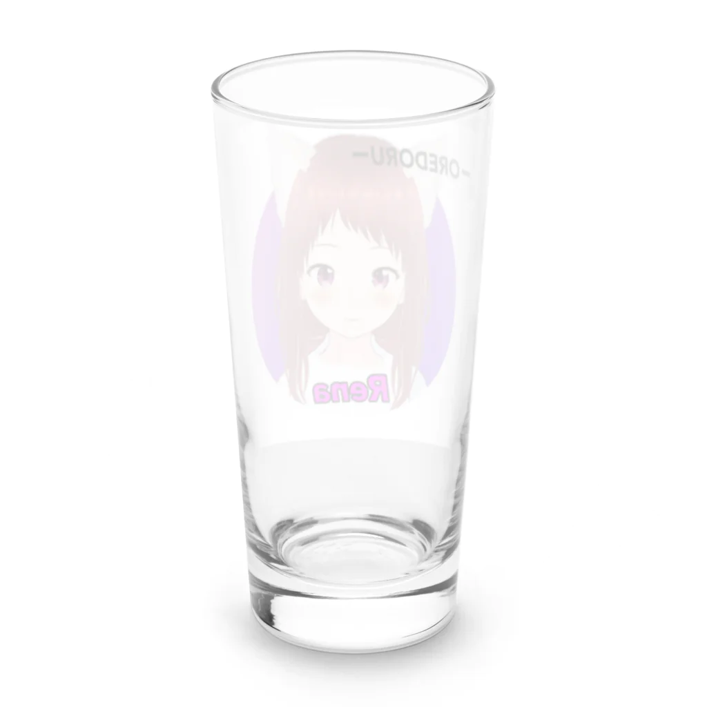 CASPROSTORESのYouTubeアニメ『俺ドル』キャラグッズ レナA Long Sized Water Glass :back