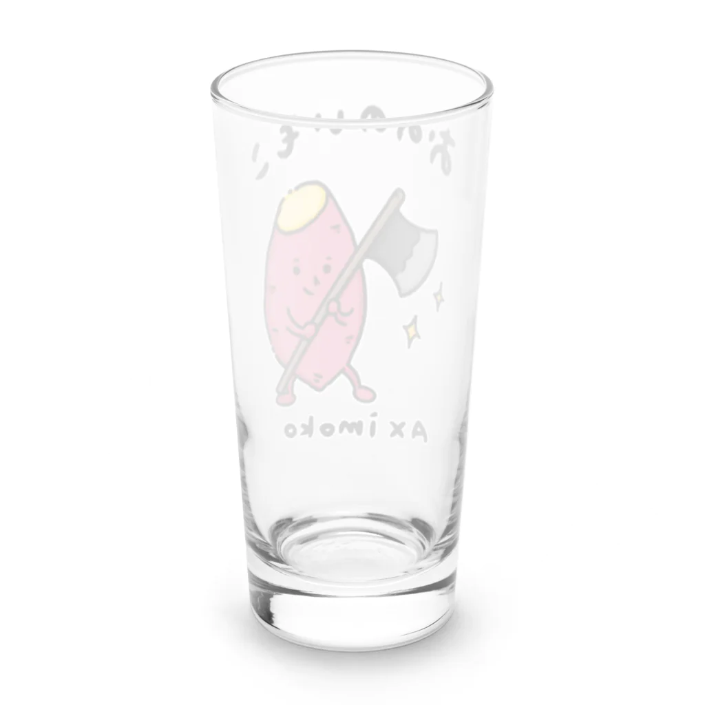 Andiamoのおののいもこ Long Sized Water Glass :back