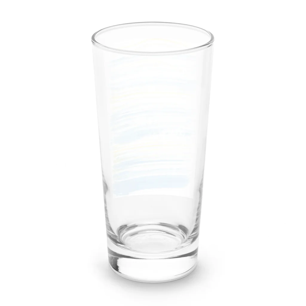 HANArtistの「KAZE」若きアーティストHANA作 Long Sized Water Glass :back