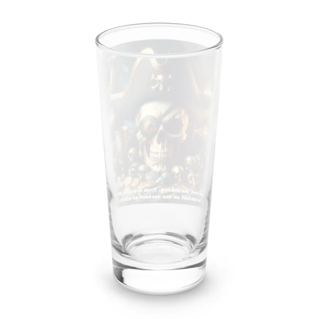 NikuQAIのShadowed Treasures: The Pirate's Legacy Long Sized Water Glass :back