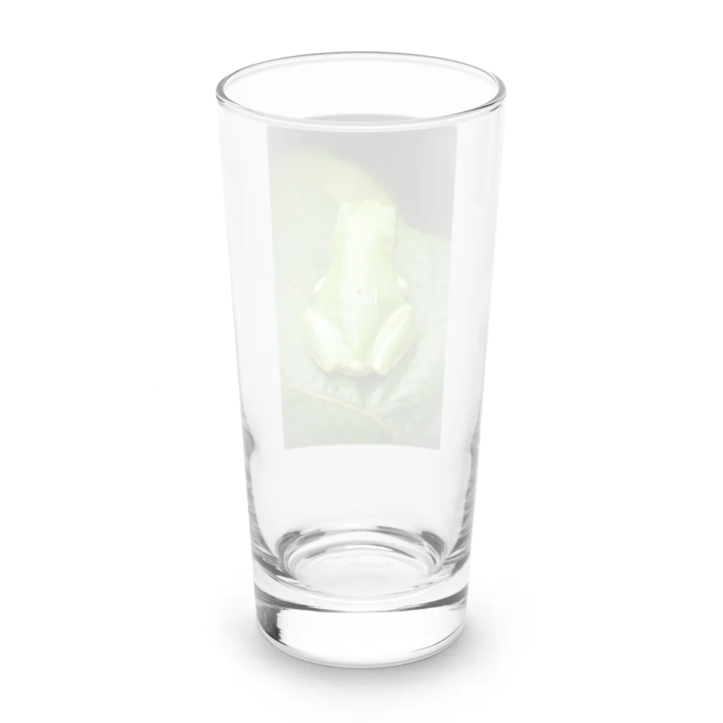 nl40のかえる hop Long Sized Water Glass :back