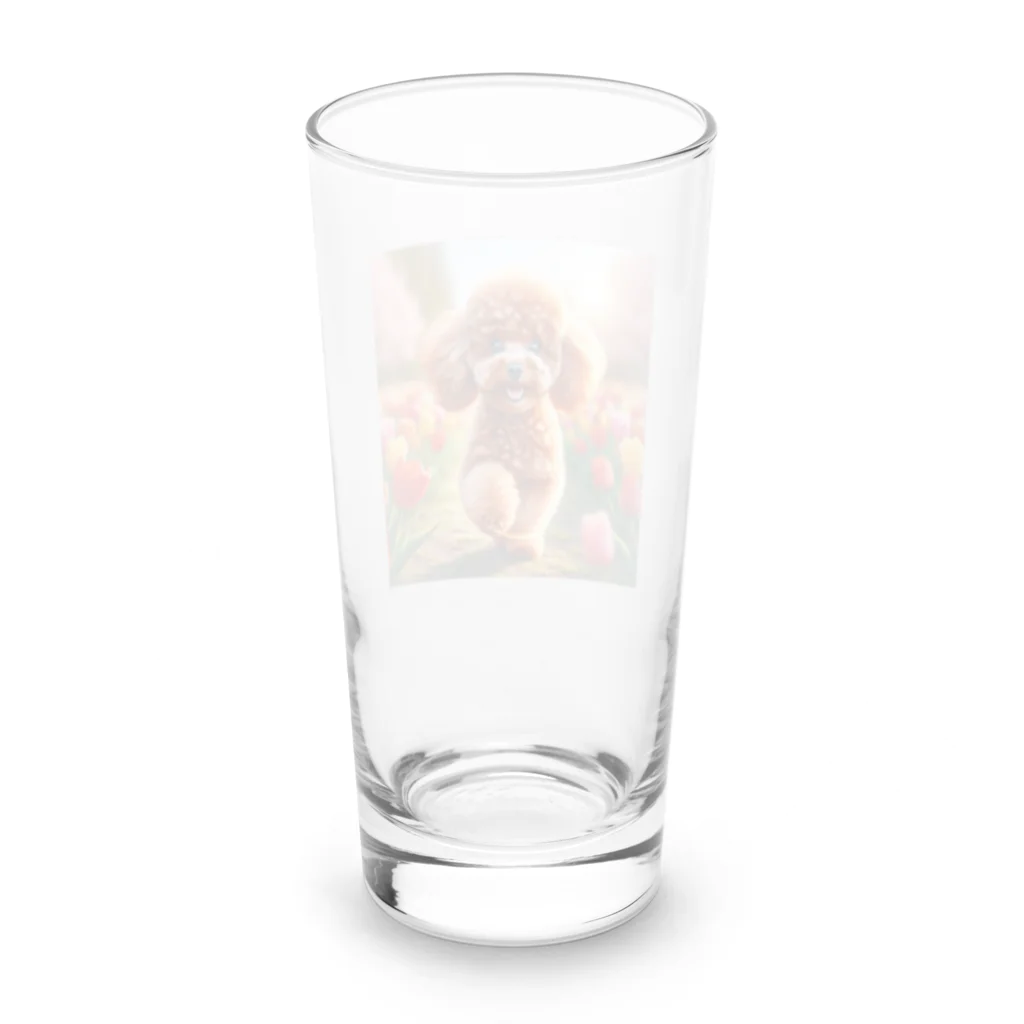 ストア・ザ・ダッチのトイプードルグッズ Long Sized Water Glass :back