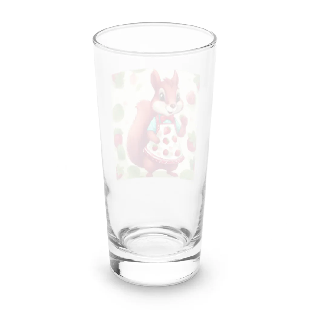 mari0909の可愛らしいシマリス Long Sized Water Glass :back