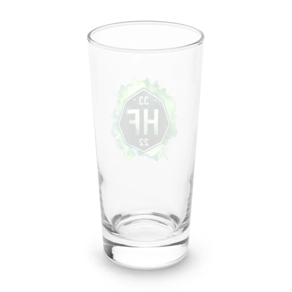 science closet（科学×ファッション）の元素シリーズ　~ハフニウム Hf~ Long Sized Water Glass :back