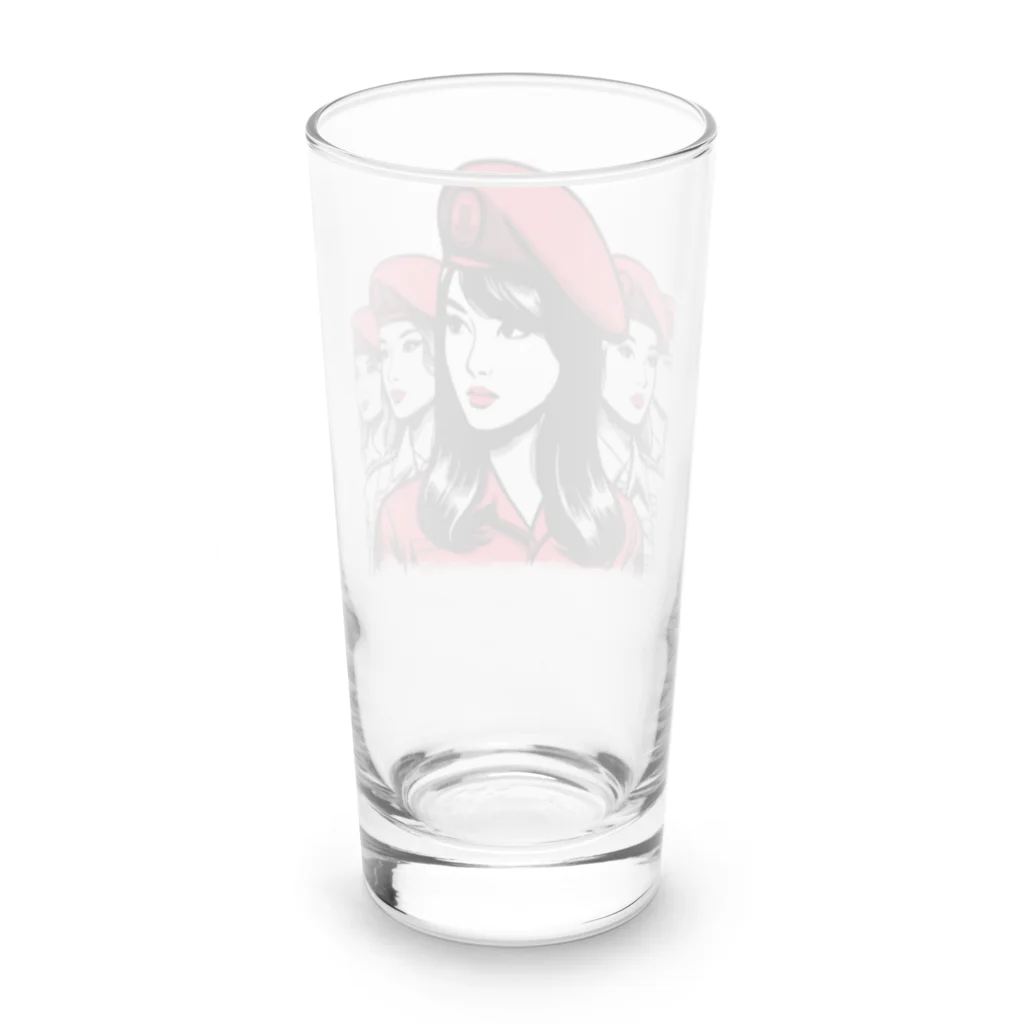 UNchan(あんちゃん)    ★unlimited★の山猫部隊 Long Sized Water Glass :back