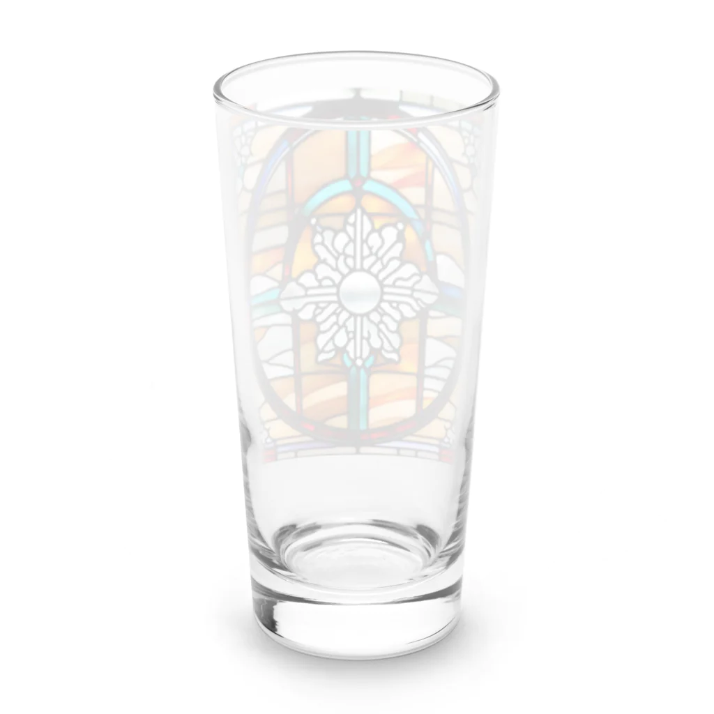 curry&shymeのステンド結晶 Long Sized Water Glass :back