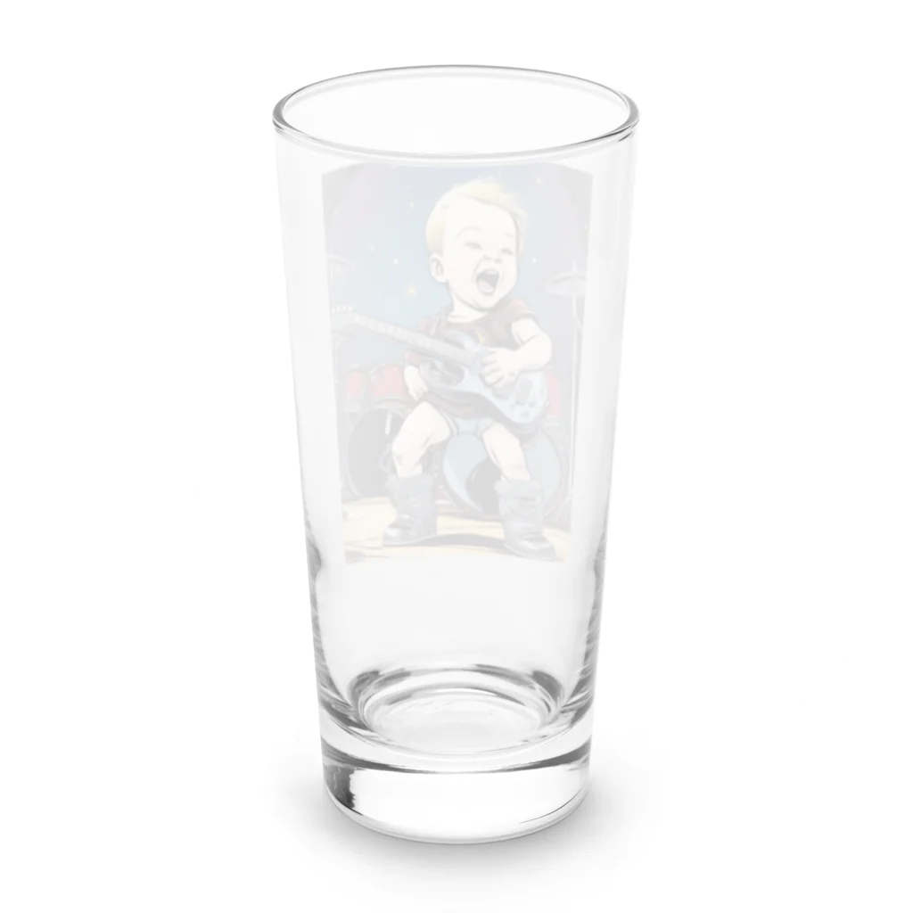 趣味人のrock　BABY Long Sized Water Glass :back