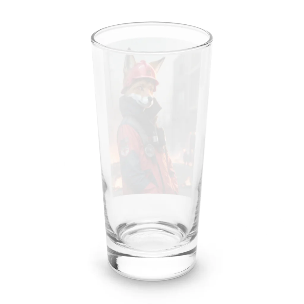 ZZRR12の狐の勇者 Long Sized Water Glass :back