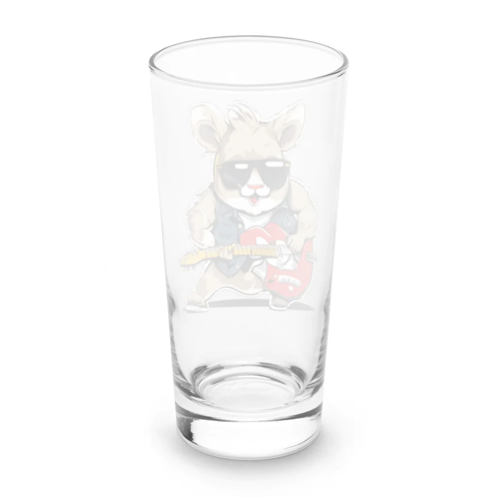 kichi_333のロックに生きるアニマル Long Sized Water Glass :back