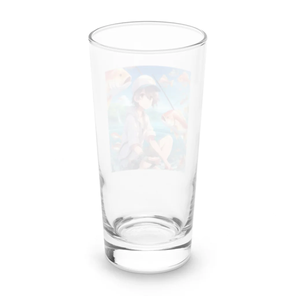 chillfishingの釣りガール爆釣！ Long Sized Water Glass :back