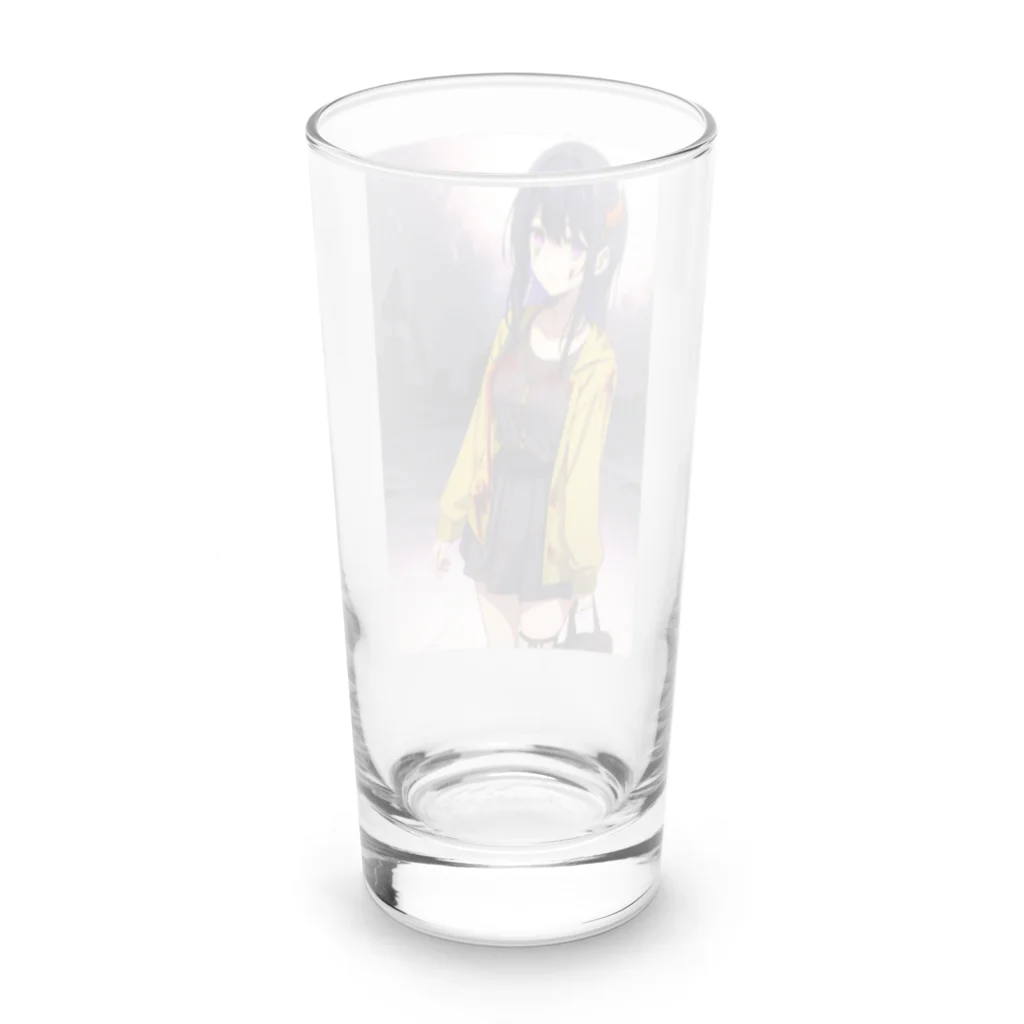 ほっこりアニメマートのゾンビィ～10 Long Sized Water Glass :back