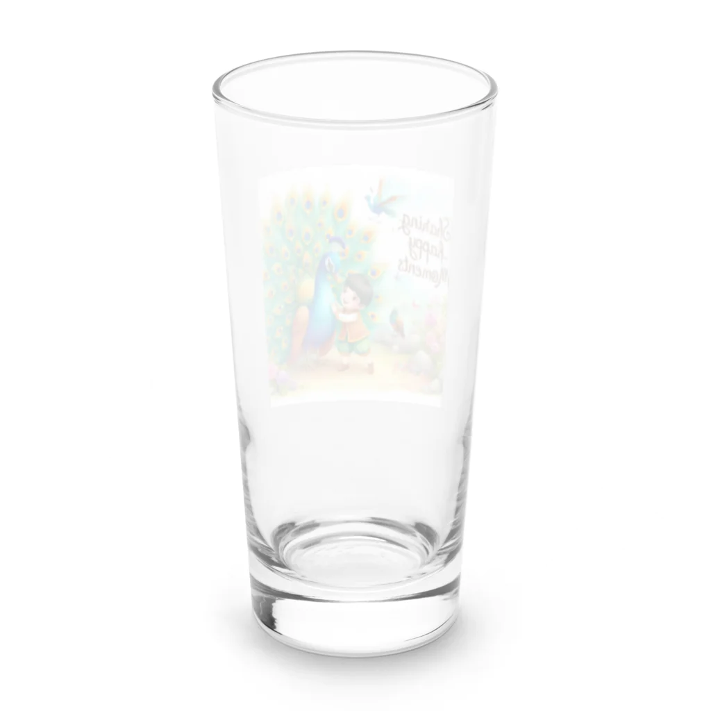 J-Peacockのイメージディスクリプション Long Sized Water Glass :back