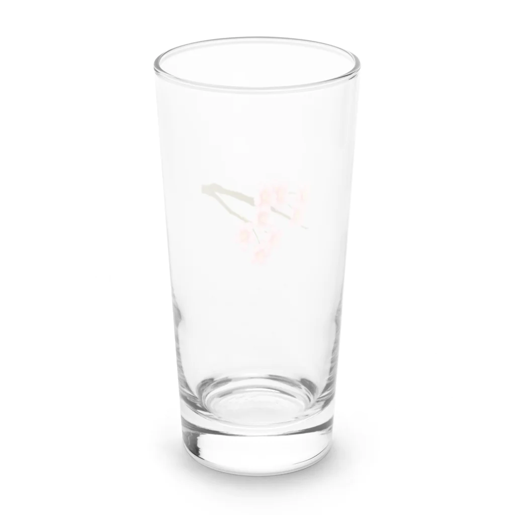 紅藤コミミズクの桜 Long Sized Water Glass :back