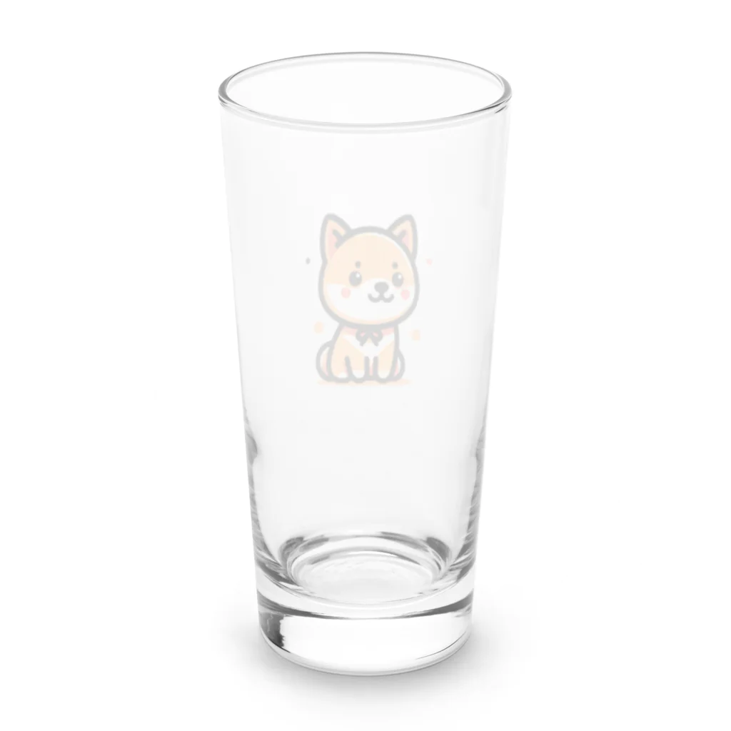 わんこグッズしょっぷcooの子犬の柴犬くん Long Sized Water Glass :back