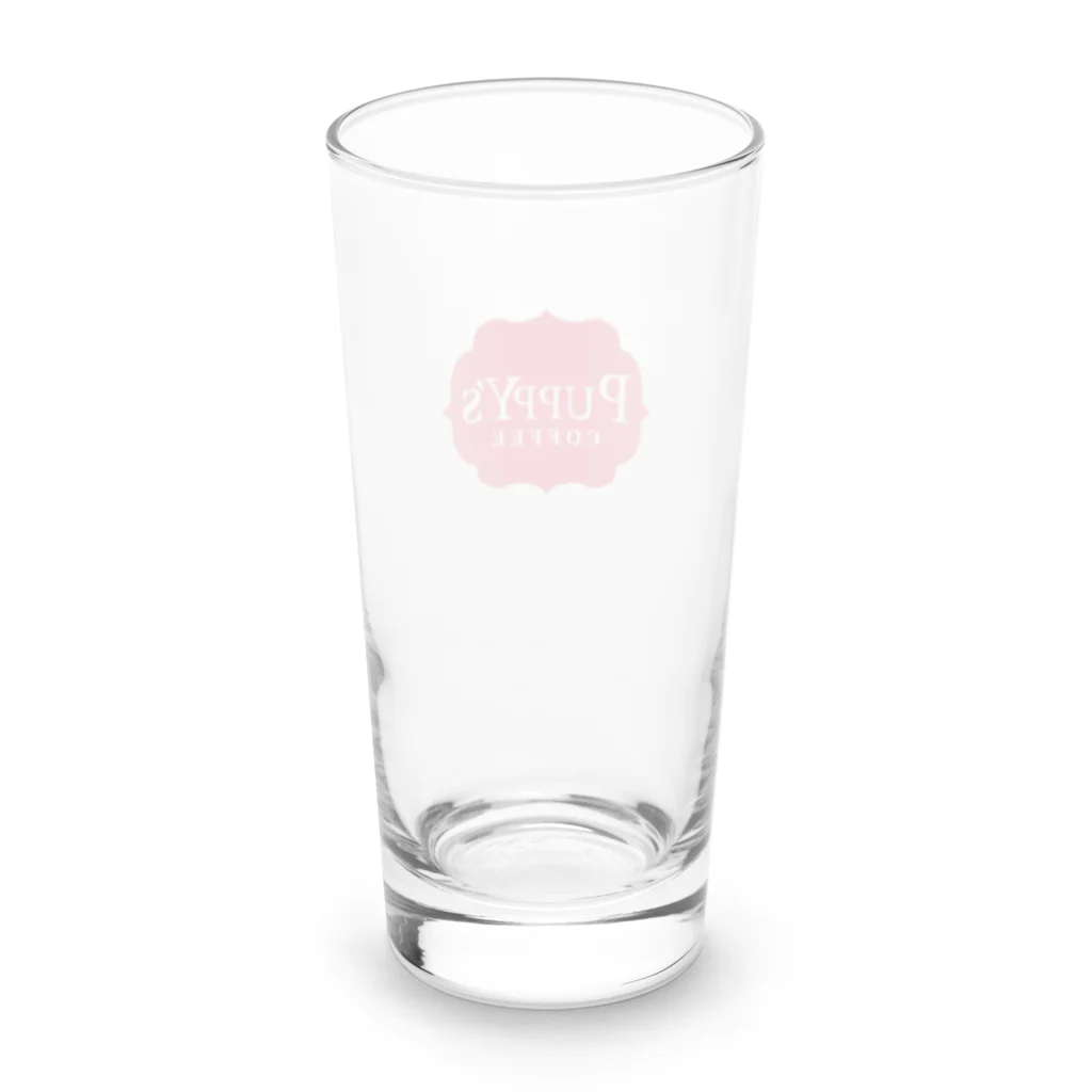 TD_puppyの立ってるさくらわんちゃん Long Sized Water Glass :back