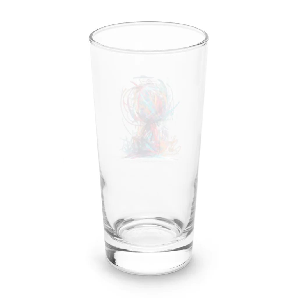 あんぽぴゅらーあーてぃすとのBirth Long Sized Water Glass :back