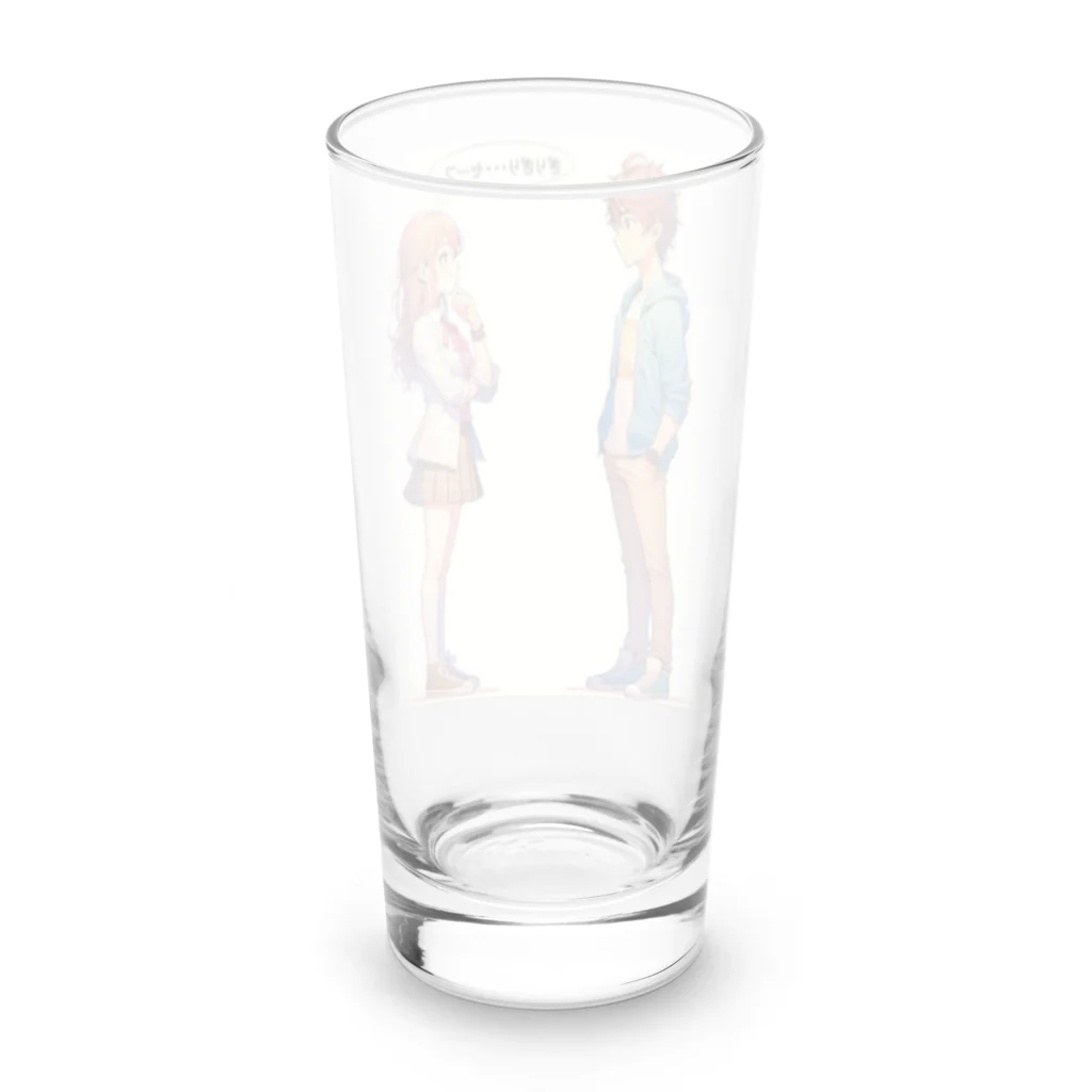 andanteのわくわくshopのぎりぎり・・・セーフ Long Sized Water Glass :back