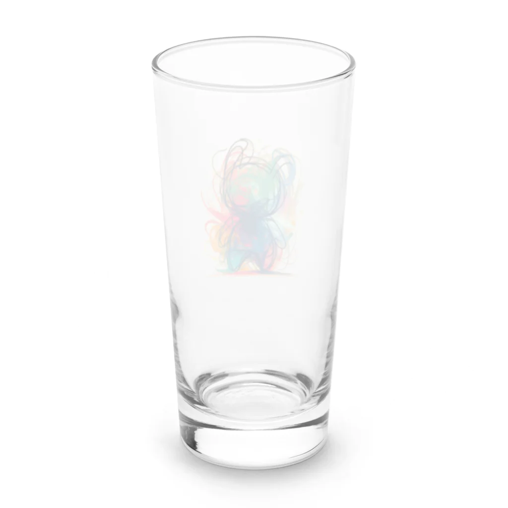 あんぽぴゅらーあーてぃすとのMonster Long Sized Water Glass :back