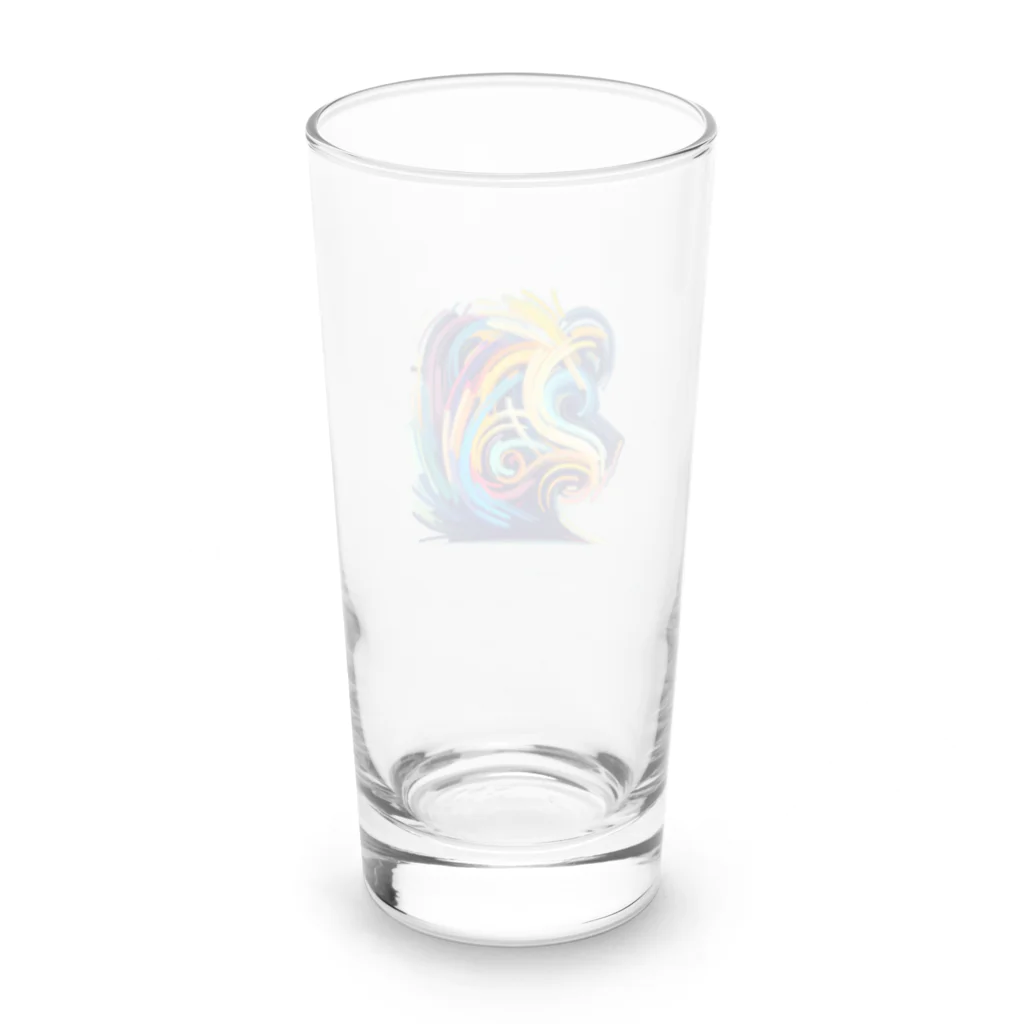 あんぽぴゅらーあーてぃすとのDog Long Sized Water Glass :back