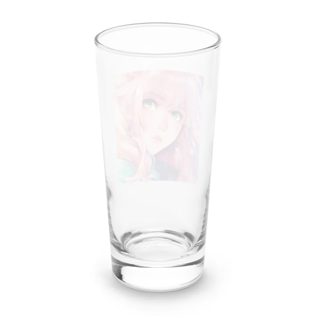 Kyon_IllustItemShopのアーティストのアンニュイ美人 Long Sized Water Glass :back