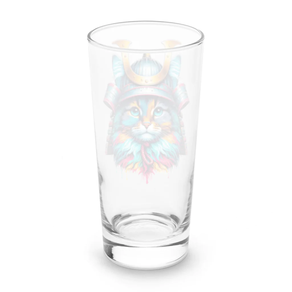 猫武者(NekoMusya)の猫武者 参上！ Long Sized Water Glass :back