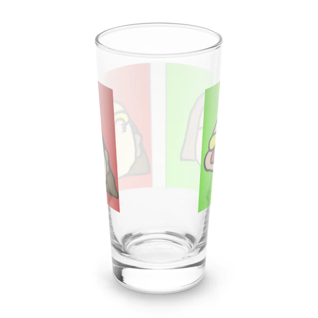 okasandesuのおかあさんです Long Sized Water Glass :back