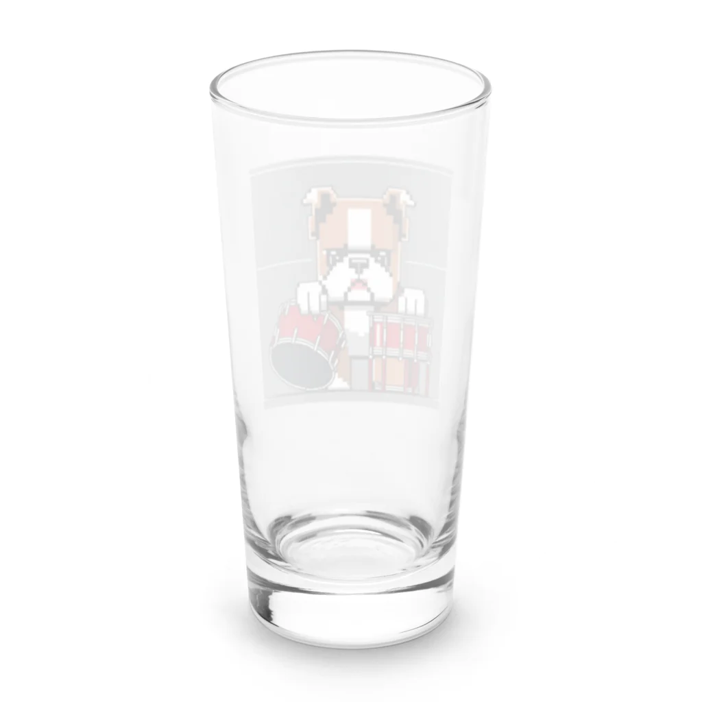 barisukaのドラマーブルドッグ Long Sized Water Glass :back