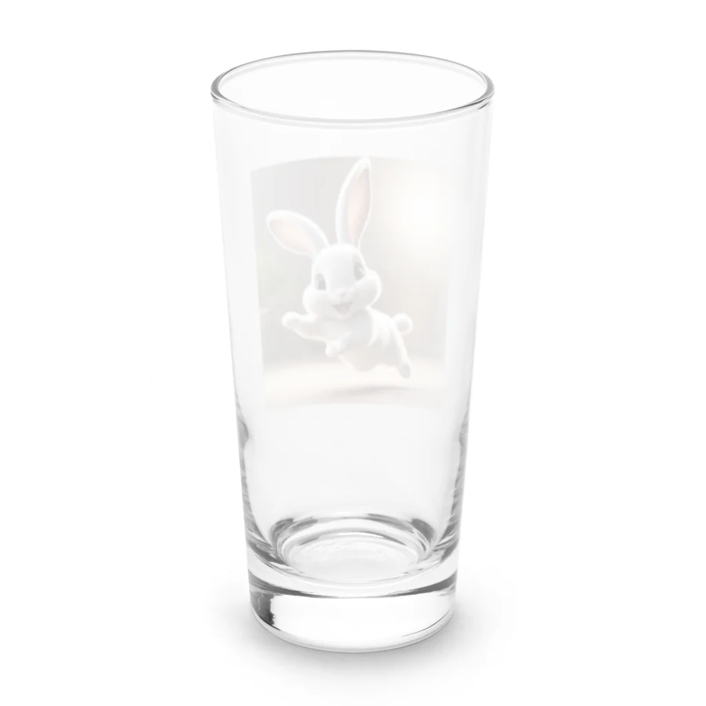 namie0920の癒しうさぎ Long Sized Water Glass :back