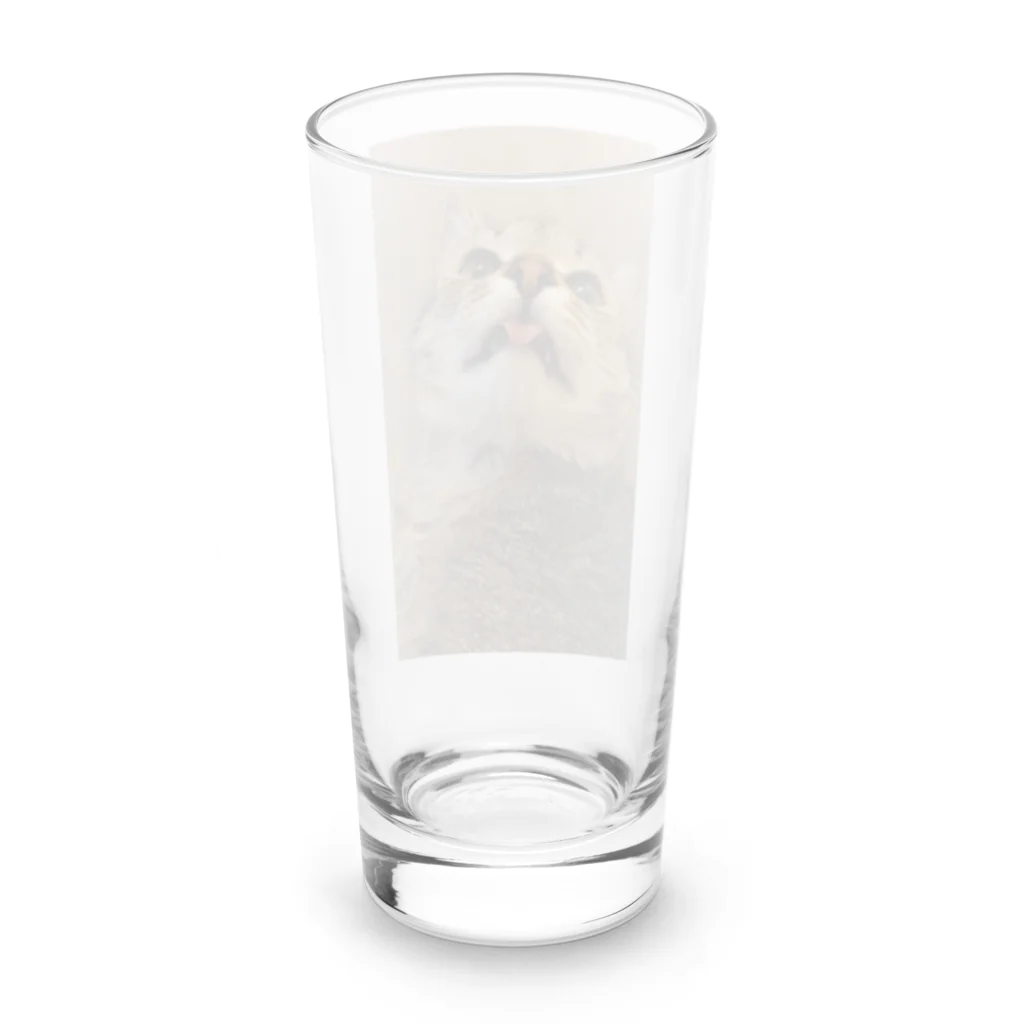 Ray-Savannahのぺろりんかるかる Long Sized Water Glass :back