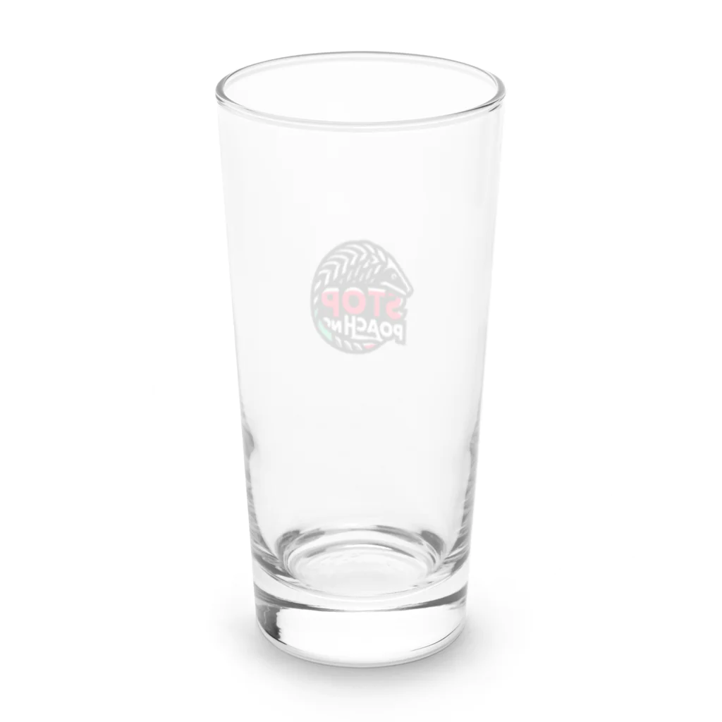 STOP POACHNGのSTOP POACHNG(original) Long Sized Water Glass :back