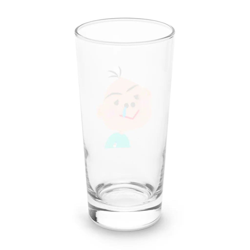 ザ☆めんまのお店の笑太郎（えみたろう） Long Sized Water Glass :back