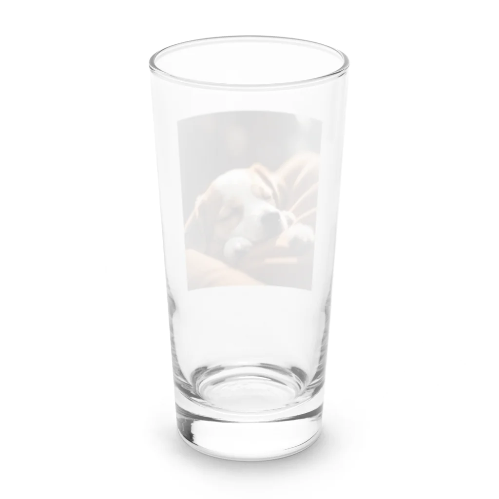 maru1515のわんちゃん Long Sized Water Glass :back